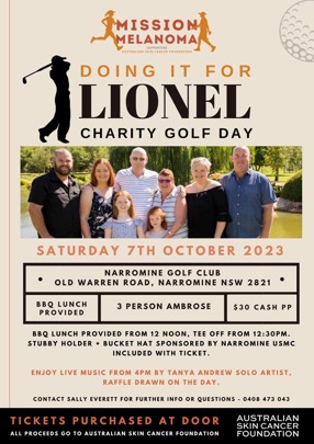 Doing it For Lionel Charity Golf Day 2023